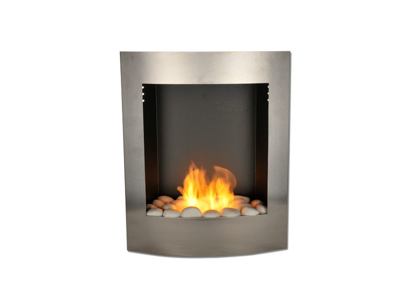 Gebogen Bio-ethanol wandhaard Classic