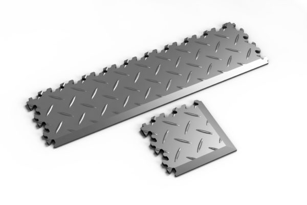 Klikvloer Tegel PVC Mechanic 7mm Eindstuk / Hoekstuk