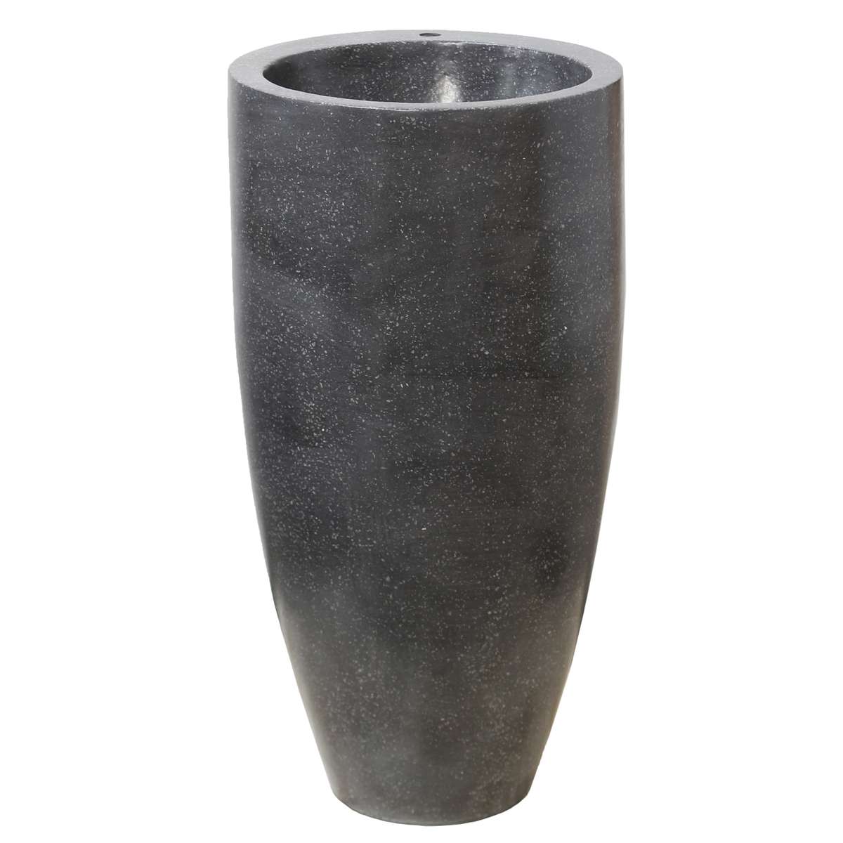 Wasbak Zuil Terrazzo Grijs 90cm